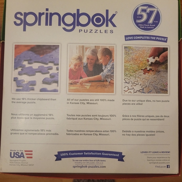 Jigsaw Puzzle - Springbok Lighthouse Scene 1000pcs - Picture 3 of 3